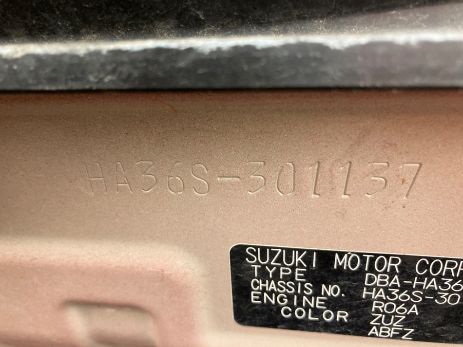 [FENDER LINER LH]SUZUKI ALTO HA36S R06A FF AT 4WD #0003262031640