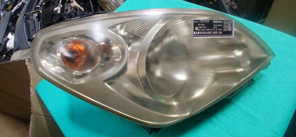 [HEADLIGHT ASSY RH]SUZUKI SPLASH TSMEXB32 2011 K12B FF AT 2WD #0003248722122