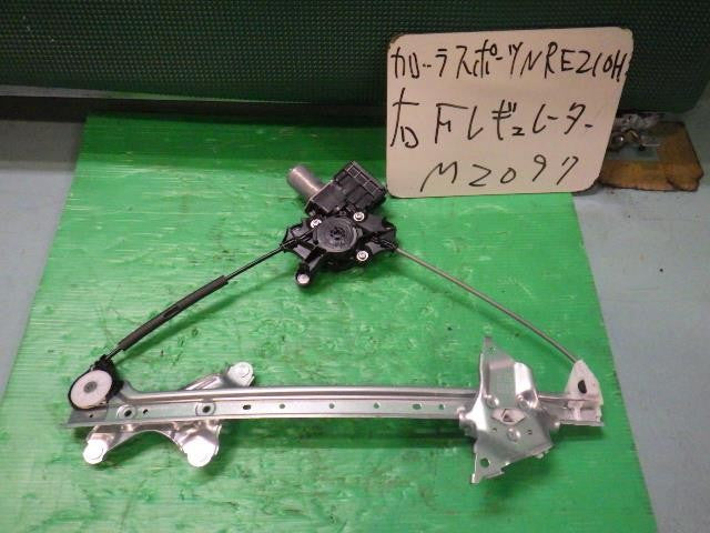 [F DOOR REGULATOR RH]TOYOTA COROLLA SPORTS NRE210H 8NR-FTS MT 2WD #0EV3253000426