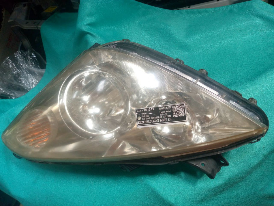 [HEADLIGHT ASSY LH]TOYOTA WISH ZNE10G 2004 1ZZ-FE FF AT 2WD #0003249751341