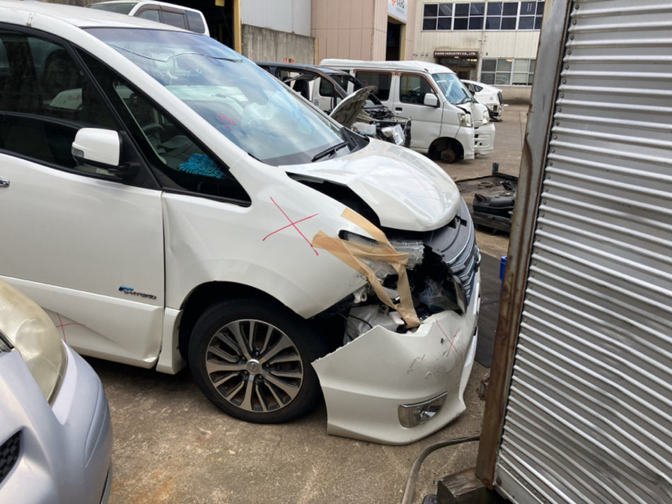 [F WIPER MOTOR]NISSAN SERENA HFC26 2014 MR20DD FF AT 2WD #0003247718306