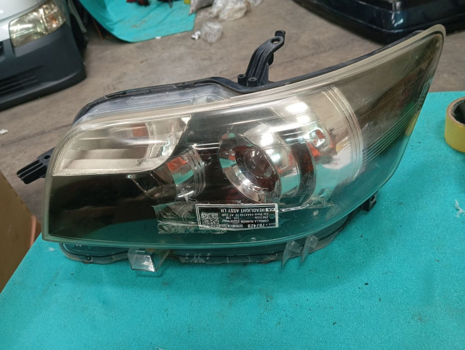 [HEADLIGHT ASSY LH]TOYOTA COROLLA RUMION ZRE152N 2010 2ZR-FAE FF AT 2WD #000324B787428