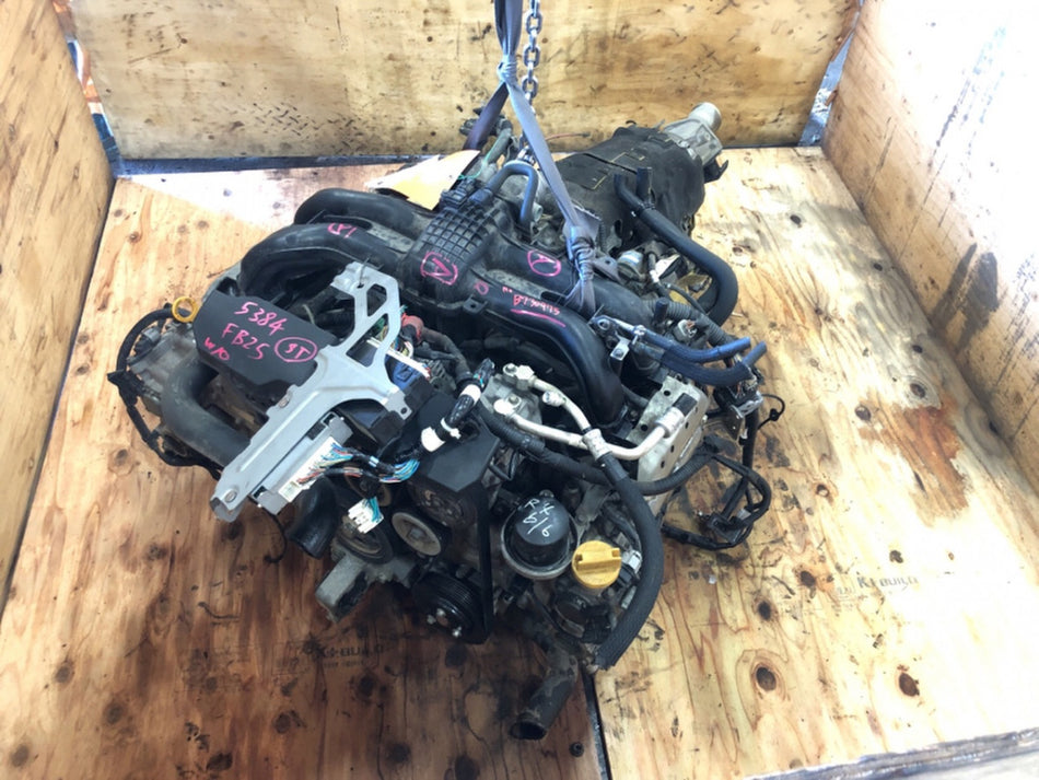 [USED ENGINE]SUBARU LEGACY OUTBACK BRM 2013 FB25 FF AT 4WD #0003247716863
