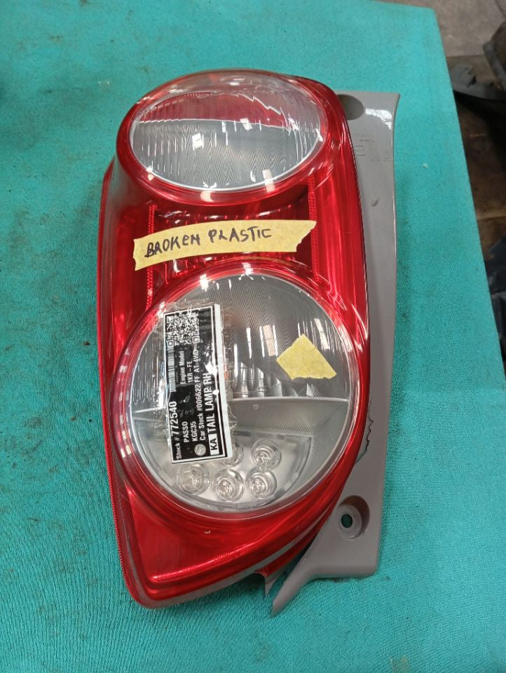 [TAIL LAMP RH]TOYOTA PASSO KGC35 2013 1KR-FE FF AT 4WD #000324B772540