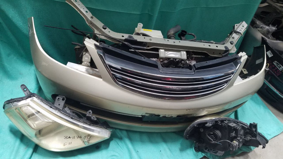 [NOSE CUT]NISSAN TIIDA C11 2007 HR15DE FF AT 2WD #000323A524311