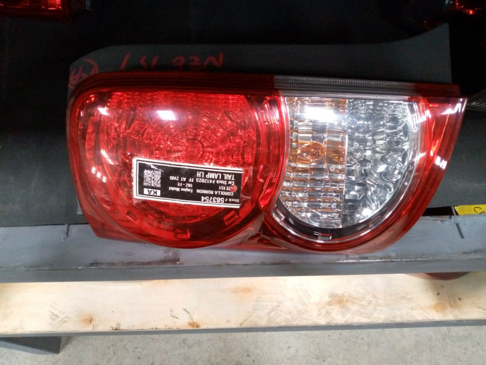 [TAIL LAMP LH]TOYOTA COROLLA RUMION NZE151 2008 1NZ-FE FF AT 2WD #0003241583754