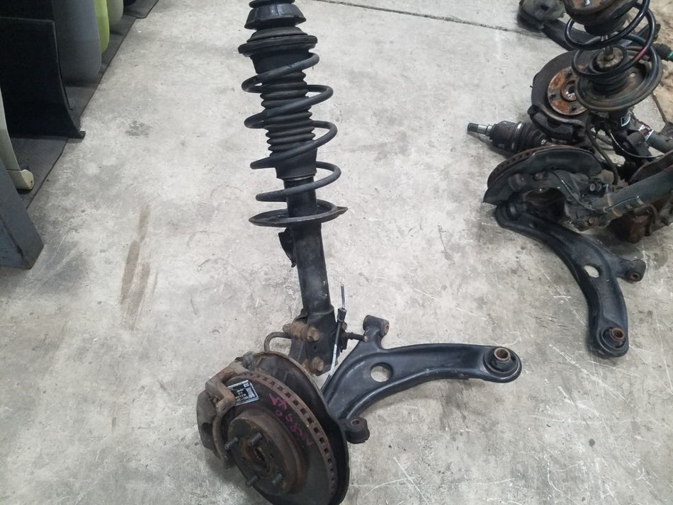 [F STRUT ASSY + LOWER ARM RH]TOYOTA VITZ SCP90 2007 2SZ-FE FF AT 2WD #0003243629772