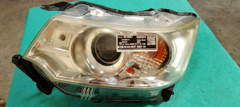 [HEADLIGHT ASSY LH]SUZUKI WAGON R MH34S 2014 R06A FF AT 2WD #0003251824657