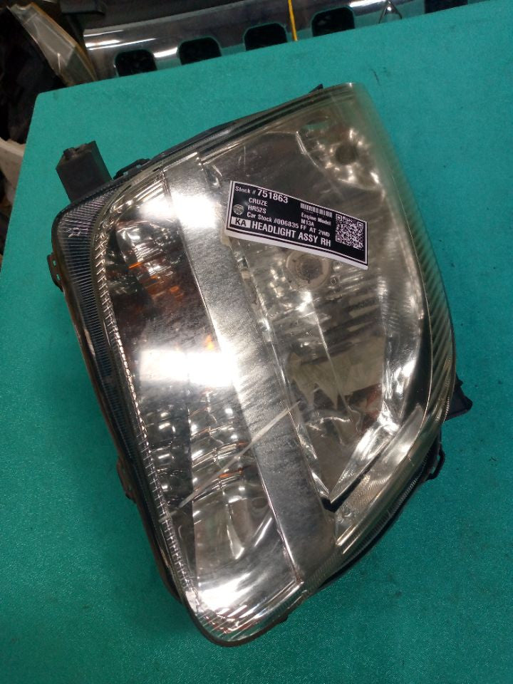 [HEADLIGHT ASSY RH]TOYOTA ISIS ZNM10G 2007 1ZZ-FE FF AT 2WD #000324A755829