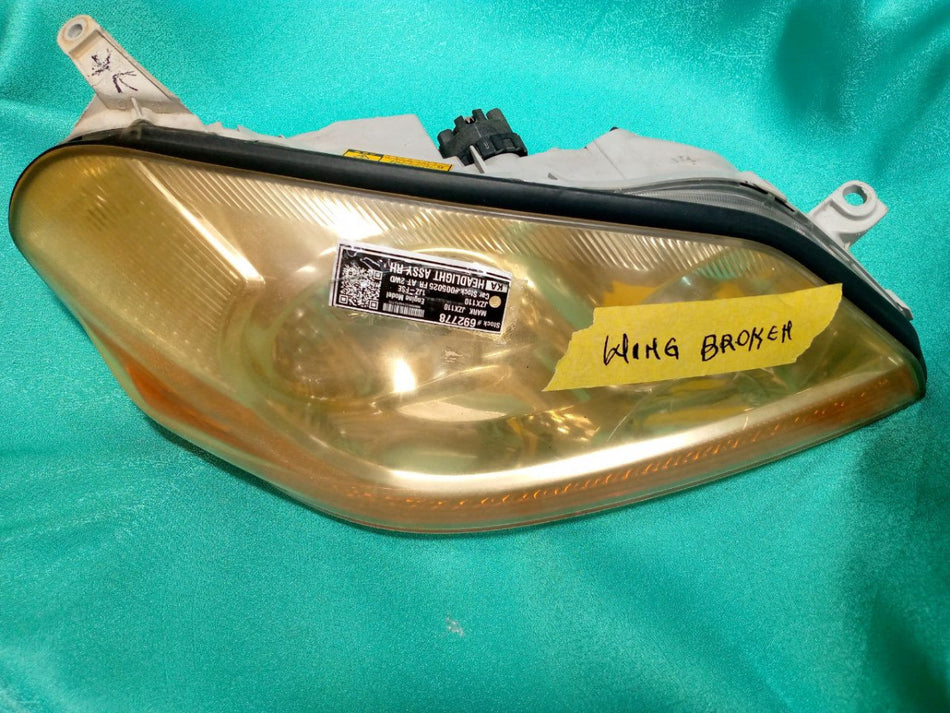[HEADLIGHT ASSY RH]TOYOTA MARKⅡ JZX110 2003 1JZ-FSE FR AT 2WD #0003246692778