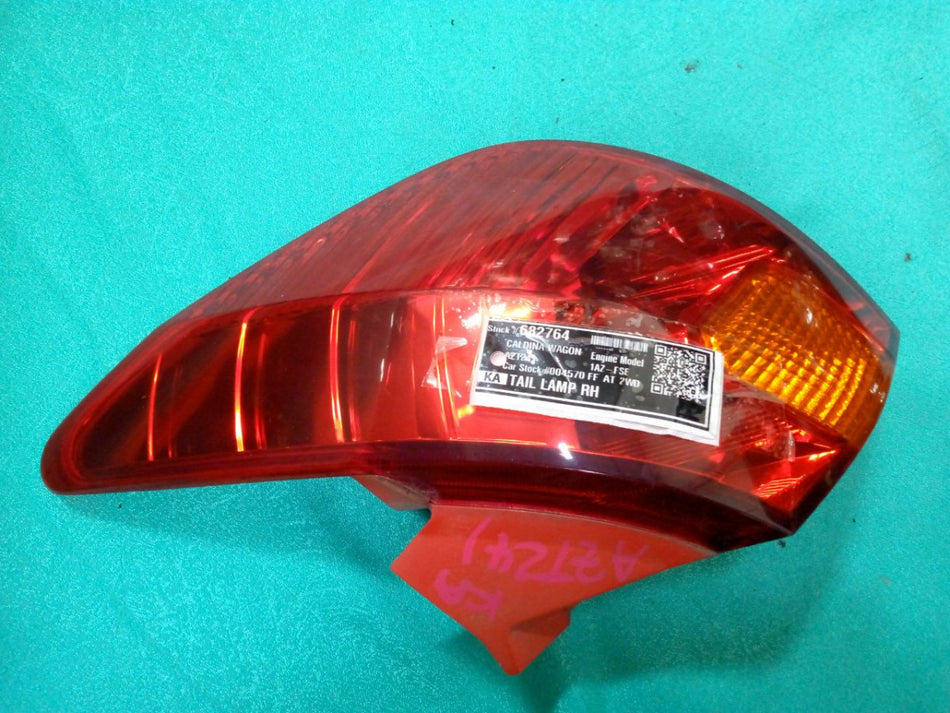 [TAIL LAMP RH]TOYOTA CALDINA WAGON AZT241 2003 1AZ-FSE FF AT 2WD #0003246682764