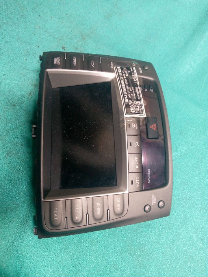 [AIR CONDITIONER PANEL]LEXUS IS GSE20 2005 4GR-FSE FR AT 2WD #0003248722511