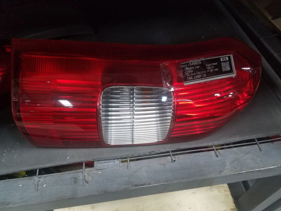 [TAIL LAMP LH]TOYOTA PROBOX VAN NCP55 2011 1NZ-FE FF AT 4WD #000323B549826