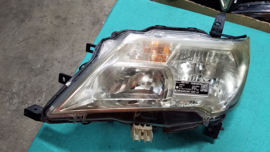 [HEADLIGHT ASSY LH]NISSAN SERENA FC26 2011 MR20DD FF AT 2WD #000324C802101