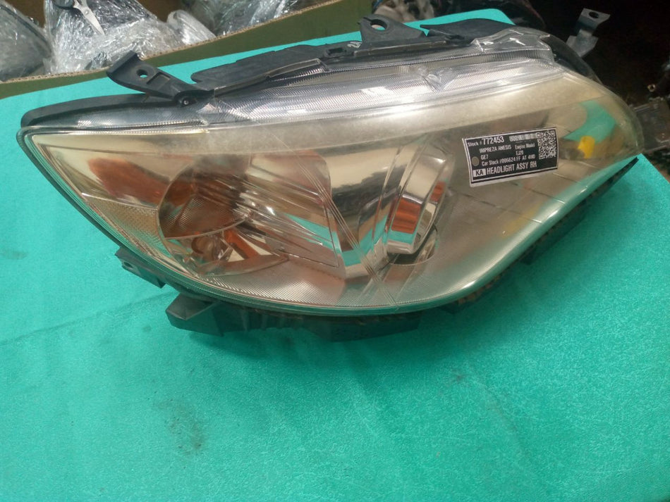 [HEADLIGHT ASSY RH]SUBARU IMPREZA ANESIS GE7 2012 EJ20 FF AT 4WD #000324B772453