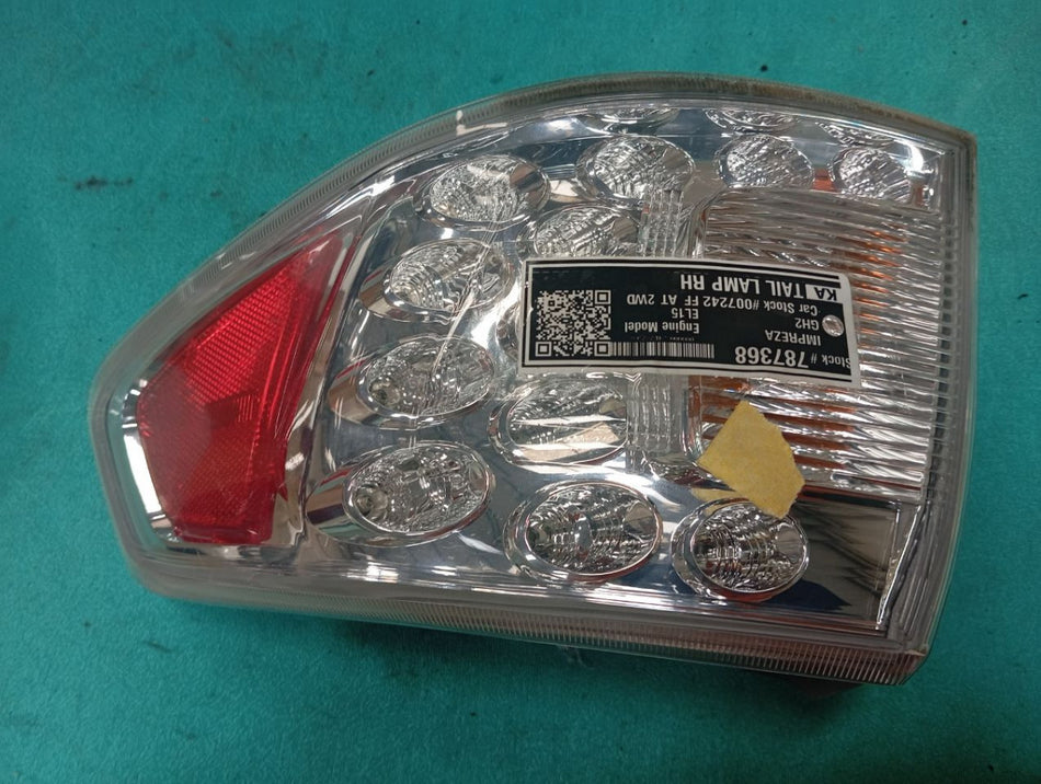 [TAIL LAMP RH]SUBARU IMPREZA GH2 2008 EL15 FF AT 2WD #000324B787368