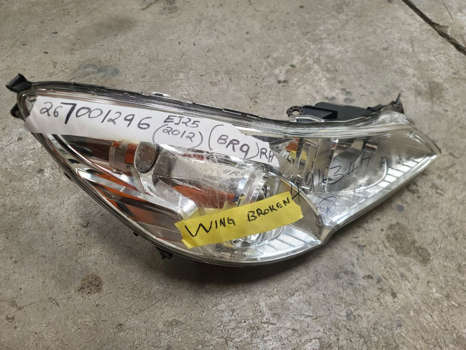 [HEADLIGHT ASSY RH]SUBARU LEGACY TOURING WAGON BR9 EJ25 FF AT 4WD #0KE3267001296