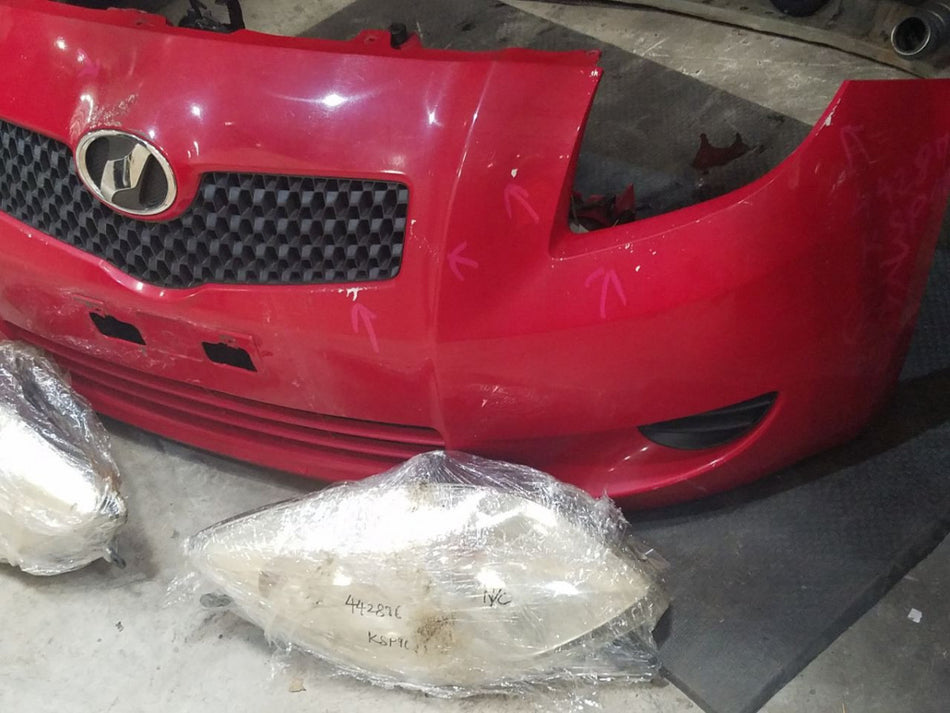 [NOSE CUT]TOYOTA VITZ KSP90 2006 1KR-FE FF AT 2WD #0003244646684