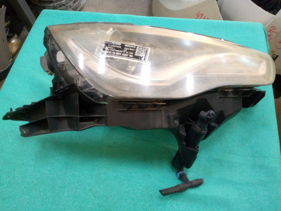 [HEADLIGHT ASSY RH]AUDI A1 SPORTBACK 8XCAX 2012 CAX FF AT 2WD #0003249737940
