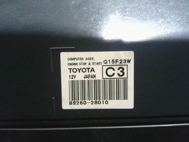 [OTHER ELECTRICAL COMPONENTS]TOYOTA NOAH ZRR80G 3ZR-FAE AT 2WD #0BD3253170922