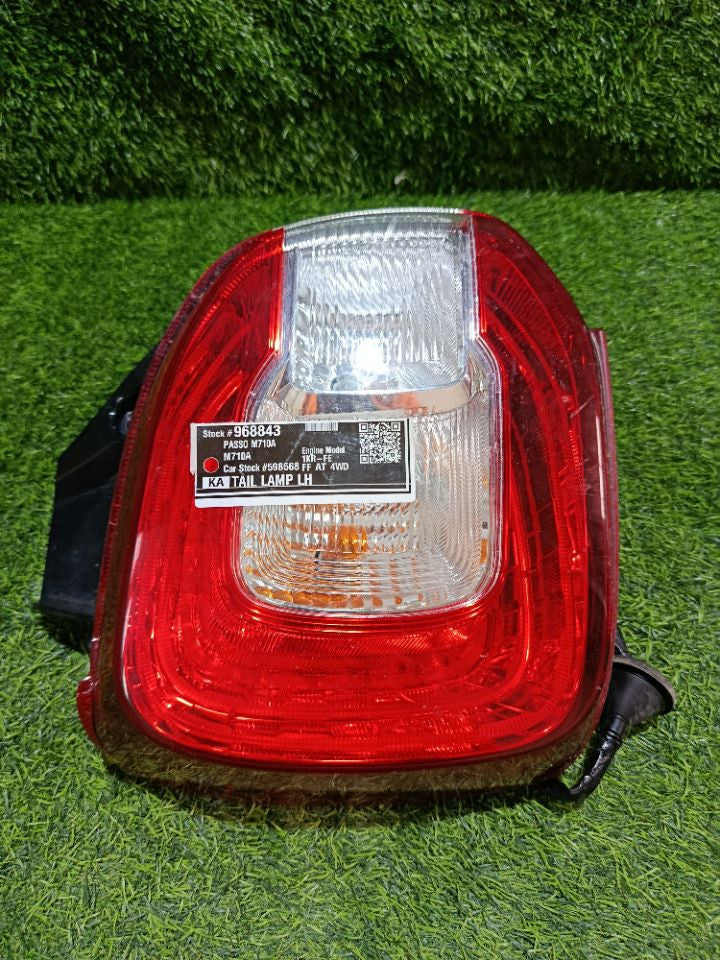 [TAIL LAMP LH]TOYOTA PASSO M710A 2018 1KR-FE FF AT 4WD #000325A968843