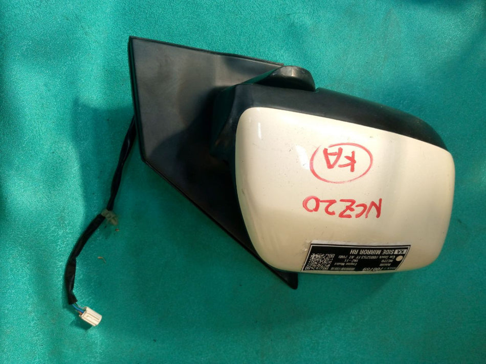 [SIDE MIRROR RH]TOYOTA RAUM NCZ20 2003 1NZ-FE FF AT 2WD #0003247700759