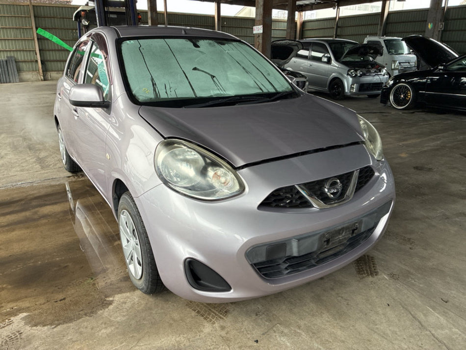 [BONNET]NISSAN MARCH K13 2016 HR12DE FF AT 2WD #0FI3262001706