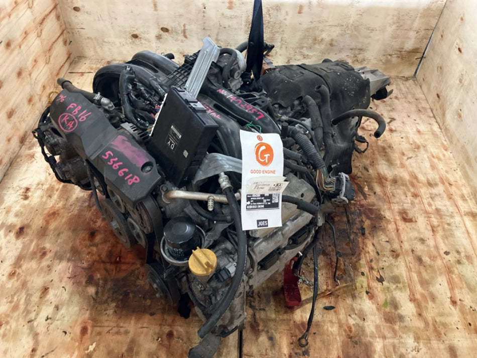 [USED ENGINE]SUBARU IMPREZA SPORTS GP2 2014 FB16 FF AT 2WD #0003254884389