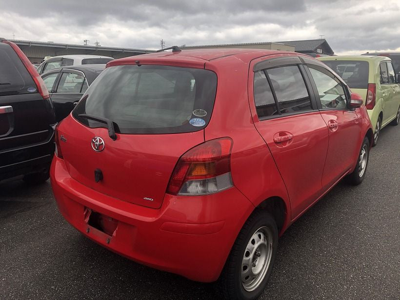 [NOSE CUT]TOYOTA VITZ NCP95 2007 2NZ-FE FF AT 4WD #0003233378700