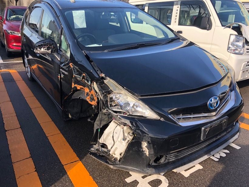 [BONNET]TOYOTA PRIUS α ZVW41 2012 2ZR-FXE FF AT 2WD #0003231343444