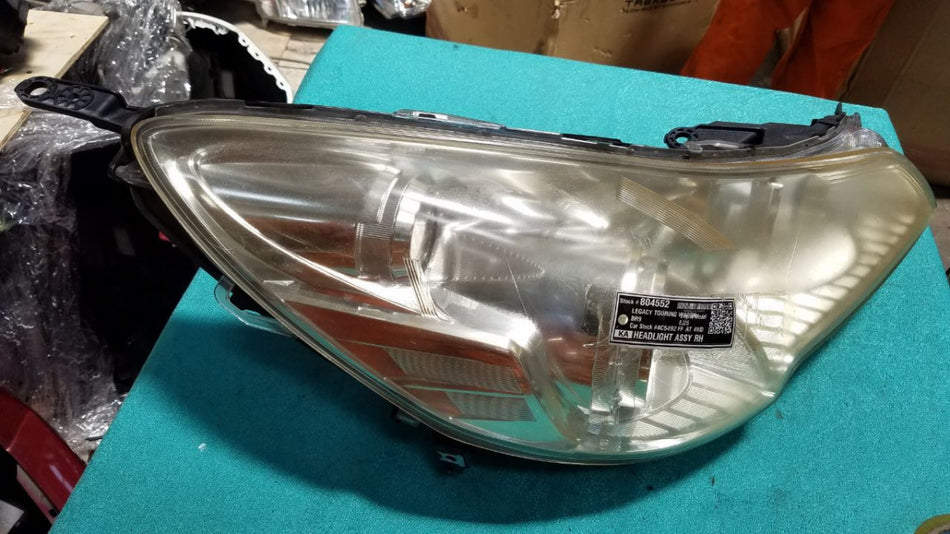 [HEADLIGHT ASSY RH]SUBARU LEGACY TOURING WAGON BR9 2009 EJ25 FF AT 4WD #000324C804552