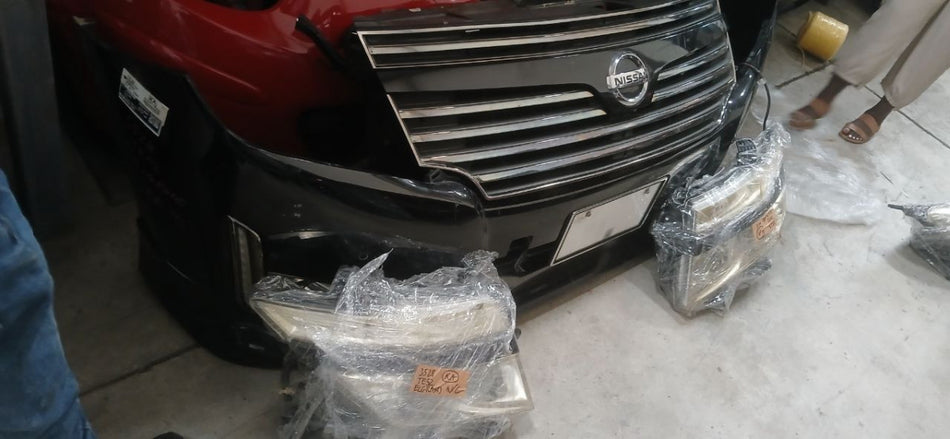 [NOSE CUT]NISSAN ELGRAND TE52 2011 QR25DE FF AT 2WD #0003244655846