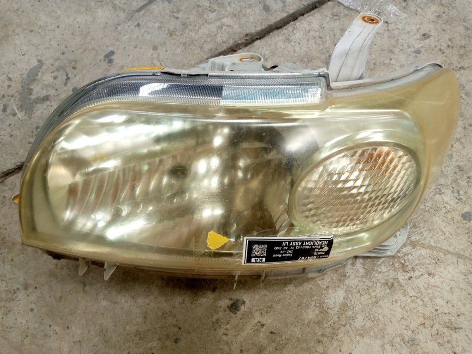 [HEADLIGHT ASSY LH]TOYOTA PORTE NNP10 2011 2NZ-FE FF AT 2WD #0003242604767