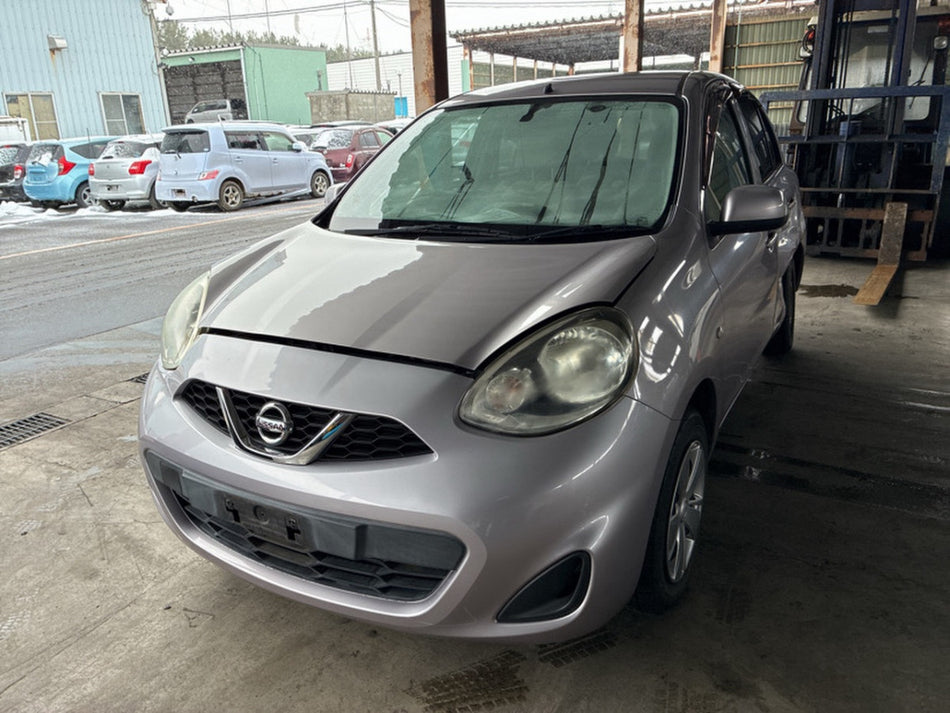[BONNET]NISSAN MARCH K13 2016 HR12DE FF AT 2WD #0FI3262001706
