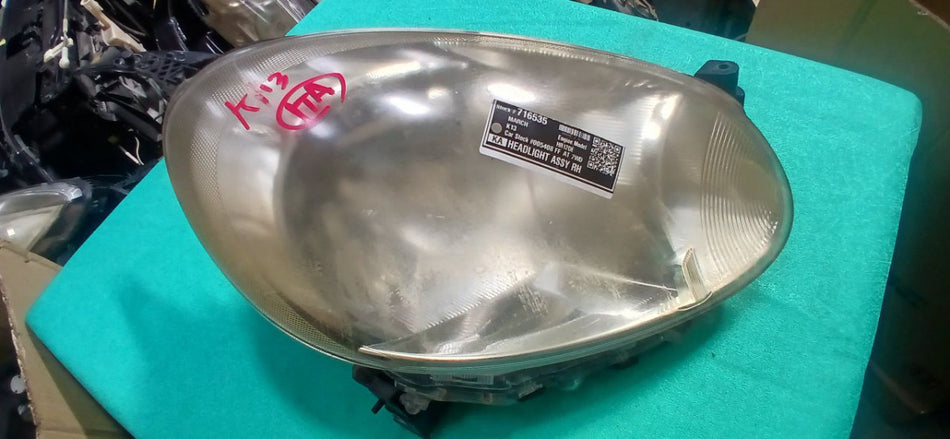 [HEADLIGHT ASSY RH]NISSAN MARCH K13 2011 HR12DE FF AT 2WD #0003247716535