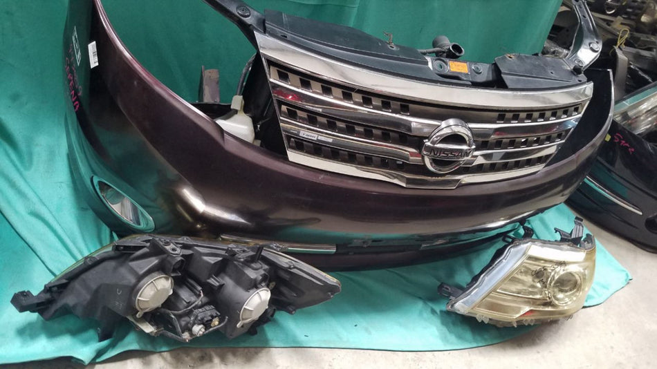 [NOSE CUT]NISSAN SERENA CC25 2008 MR20DE FF AT 2WD #000323A527964