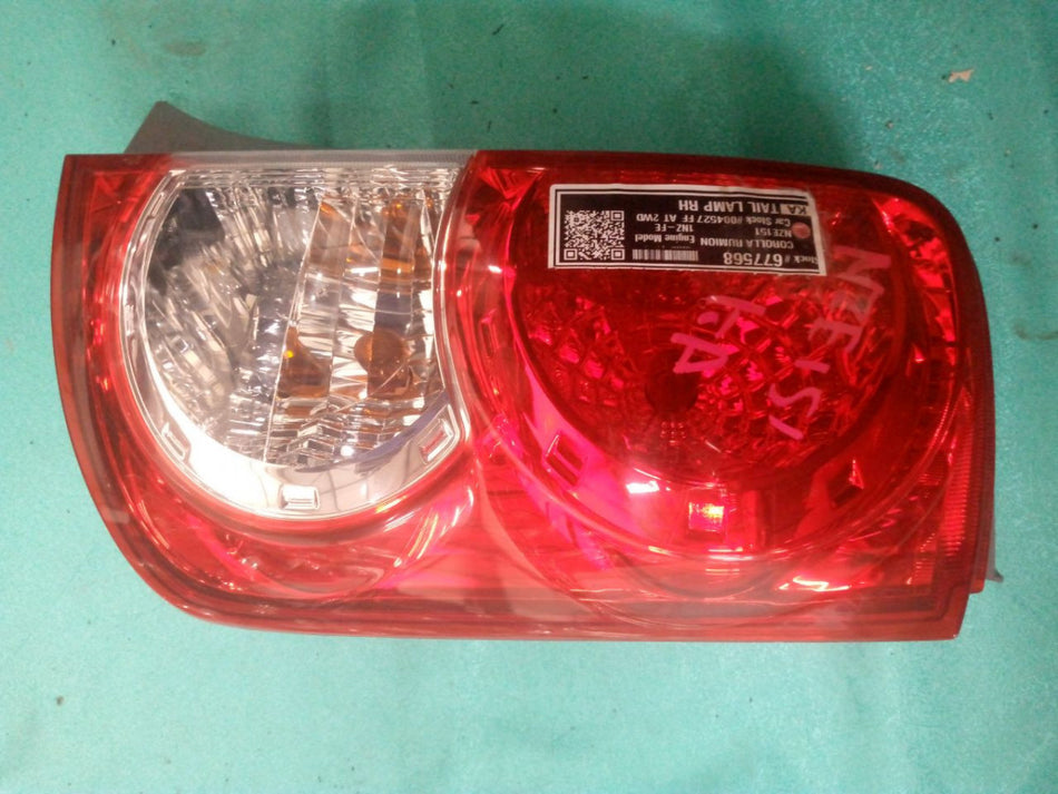 [TAIL LAMP RH]TOYOTA COROLLA RUMION NZE151 2009 1NZ-FE FF AT 2WD #0003245677568