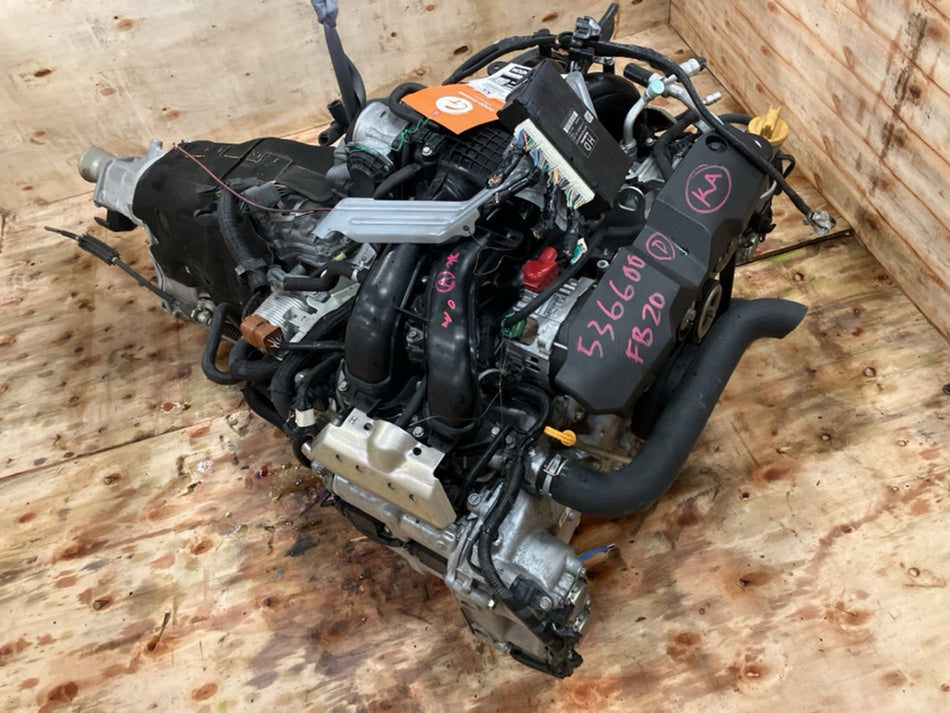 [USED ENGINE]SUBARU IMPREZA SPORTS GP7 2015 FB20 FF AT 4WD #0003254869796