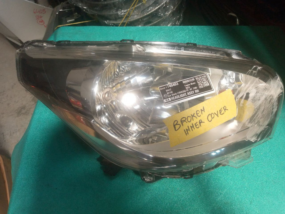 [HEADLIGHT ASSY RH]NISSAN DAYZ B21W 3B20 FF AT 2WD #0003249740403