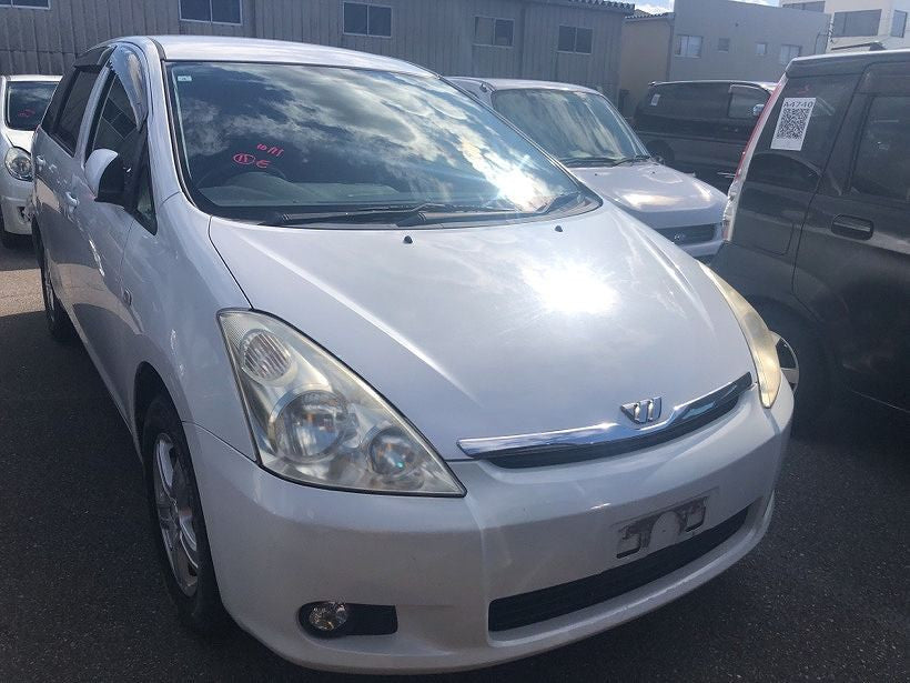 [NOSE CUT]TOYOTA WISH ZNE10G 2003 1ZZ-FE FF AT 2WD #000324A767341