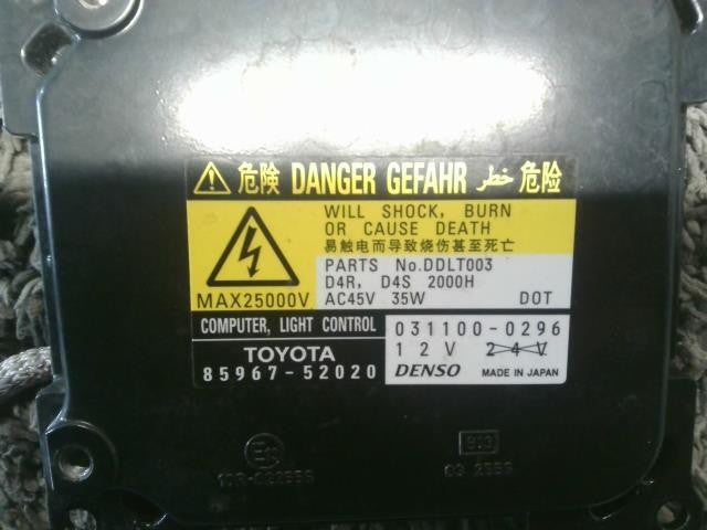 [Light control unit]TOYOTA VELLFIRE ANH25W 2AZ-FE AT 4WD #0BD3253176921