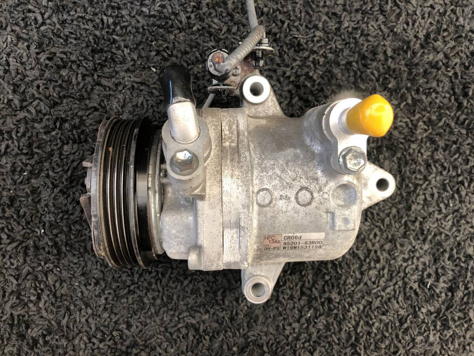 [A/C COMPRESSOR]SUZUKI HUSTLER MR41S R06A FF AT 2WD #000324B775506