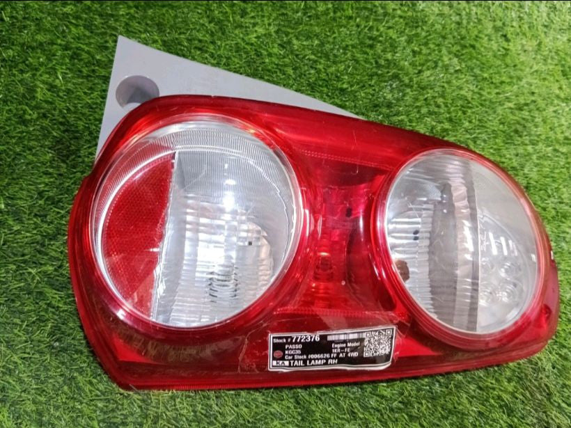 [TAIL LAMP RH]TOYOTA PASSO KGC35 2013 1KR-FE FF AT 4WD #000324B772376