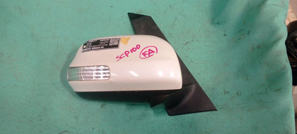 [SIDE MIRROR RH]TOYOTA RACTIS SCP100 2010 2SZ-FE FF AT 2WD #0003246695517