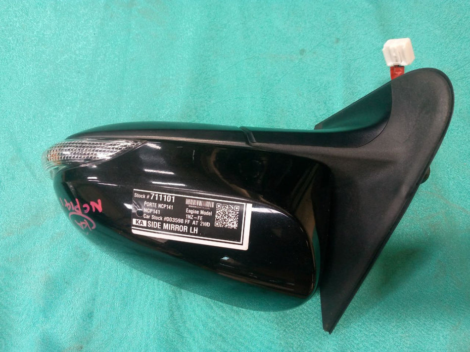 [SIDE MIRROR LH]TOYOTA PORTE NCP141 2014 1NZ-FE FF AT 2WD #0003247711101