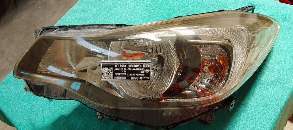 [HEADLIGHT ASSY LH]SUBARU IMPREZA SPORTS GP2 2011 FB16 FF AT 2WD #0003251819560