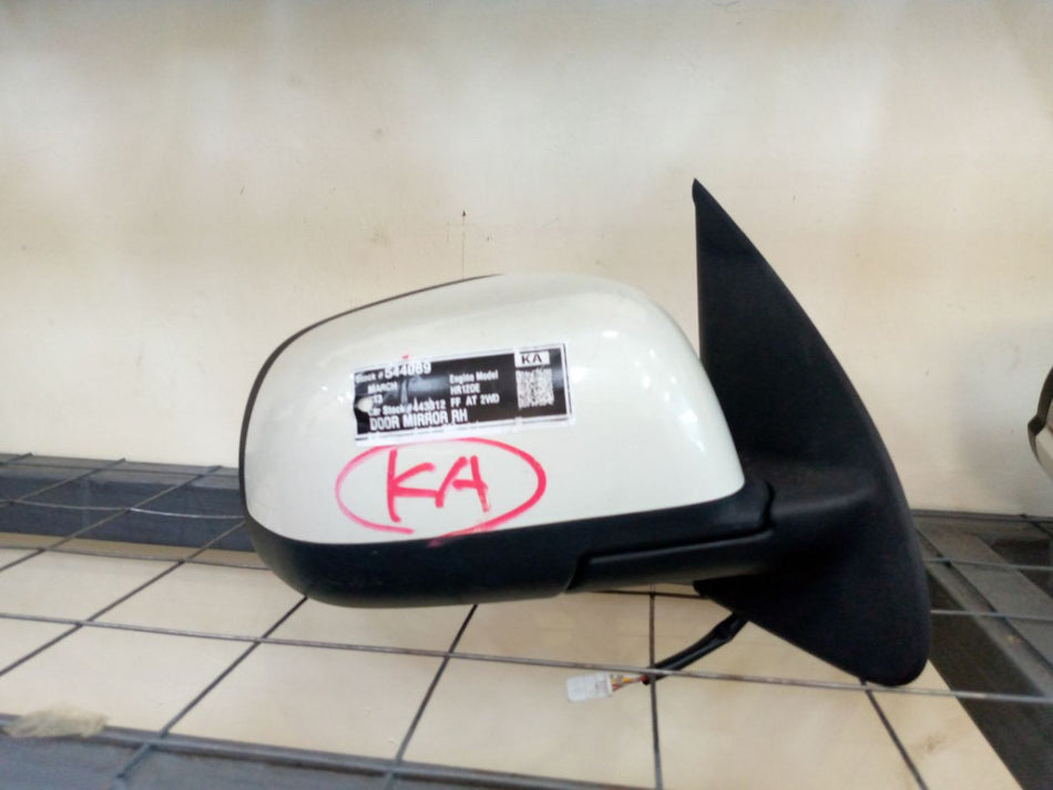[SIDE MIRROR RH]NISSAN MARCH K13 2010 HR12DE FF AT 2WD #000323B544089