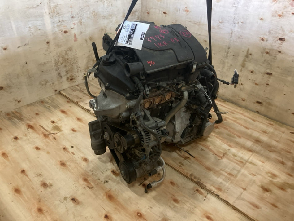 [USED ENGINE]TOYOTA VITZ KSP130 2012 1KR-FE FF AT 2WD #0003253856612
