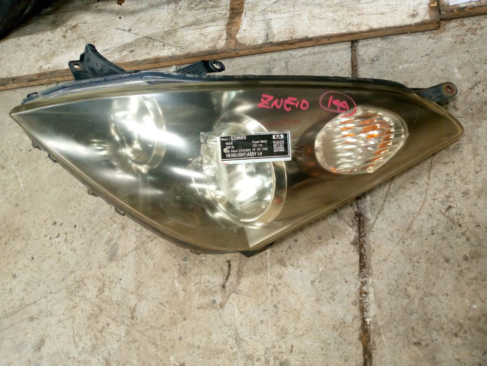 [HEADLIGHT ASSY LH]TOYOTA WISH ZNE10 2005 1ZZ-FE FF AT 2WD #0003244639669