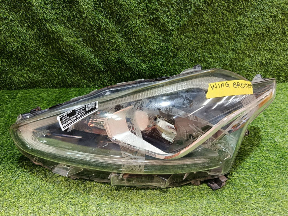[HEADLIGHT ASSY LH]TOYOTA SIENTA NHP170G 2017 1NZ-FXE FF AT 2WD #0003255892263